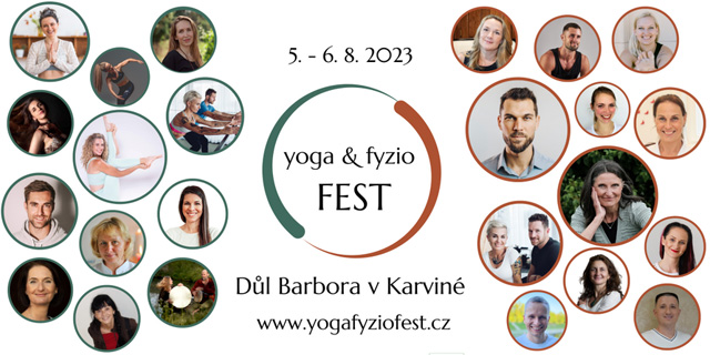 Pozvánka na Yoga & Fyzio FEST 2023