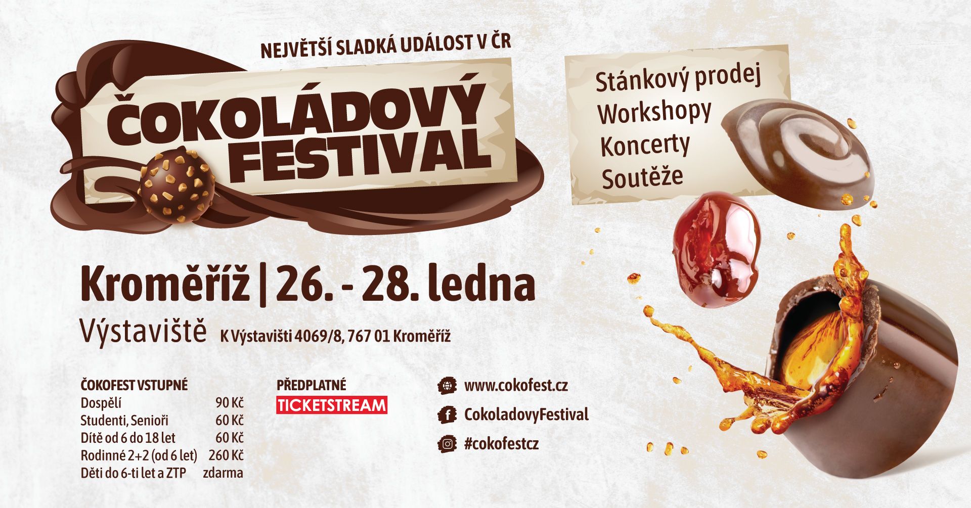Čokoládový festival 2024 v Kroměříži