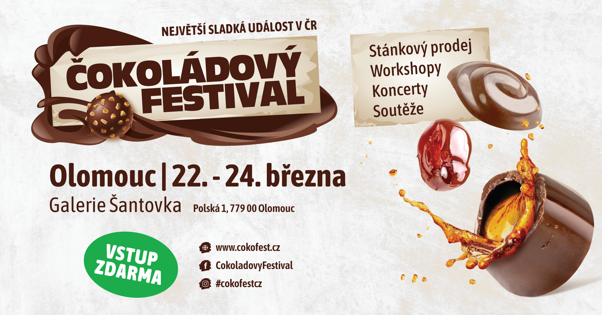 Čokoládový festival 2024 v Olomouci