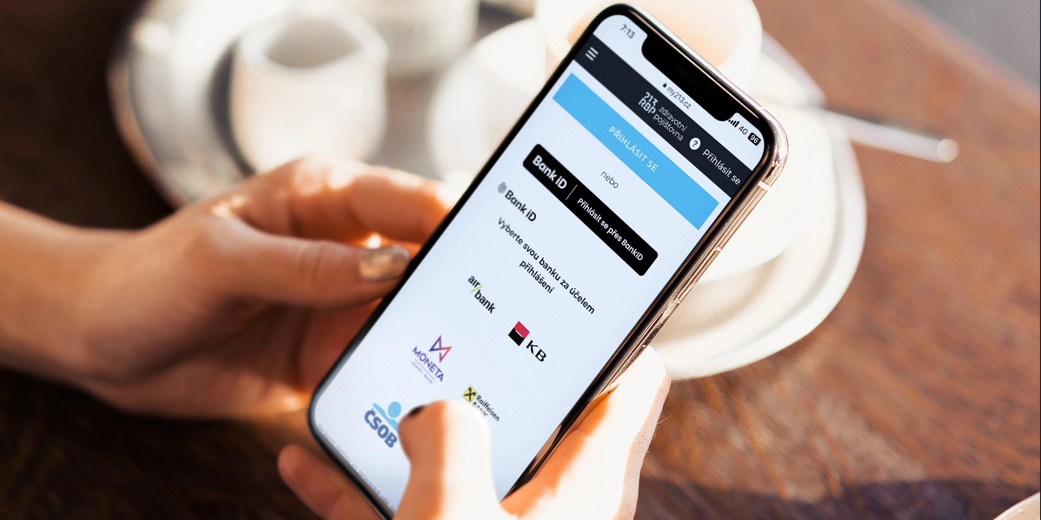 BankID v&nbsp;aplikaci my213