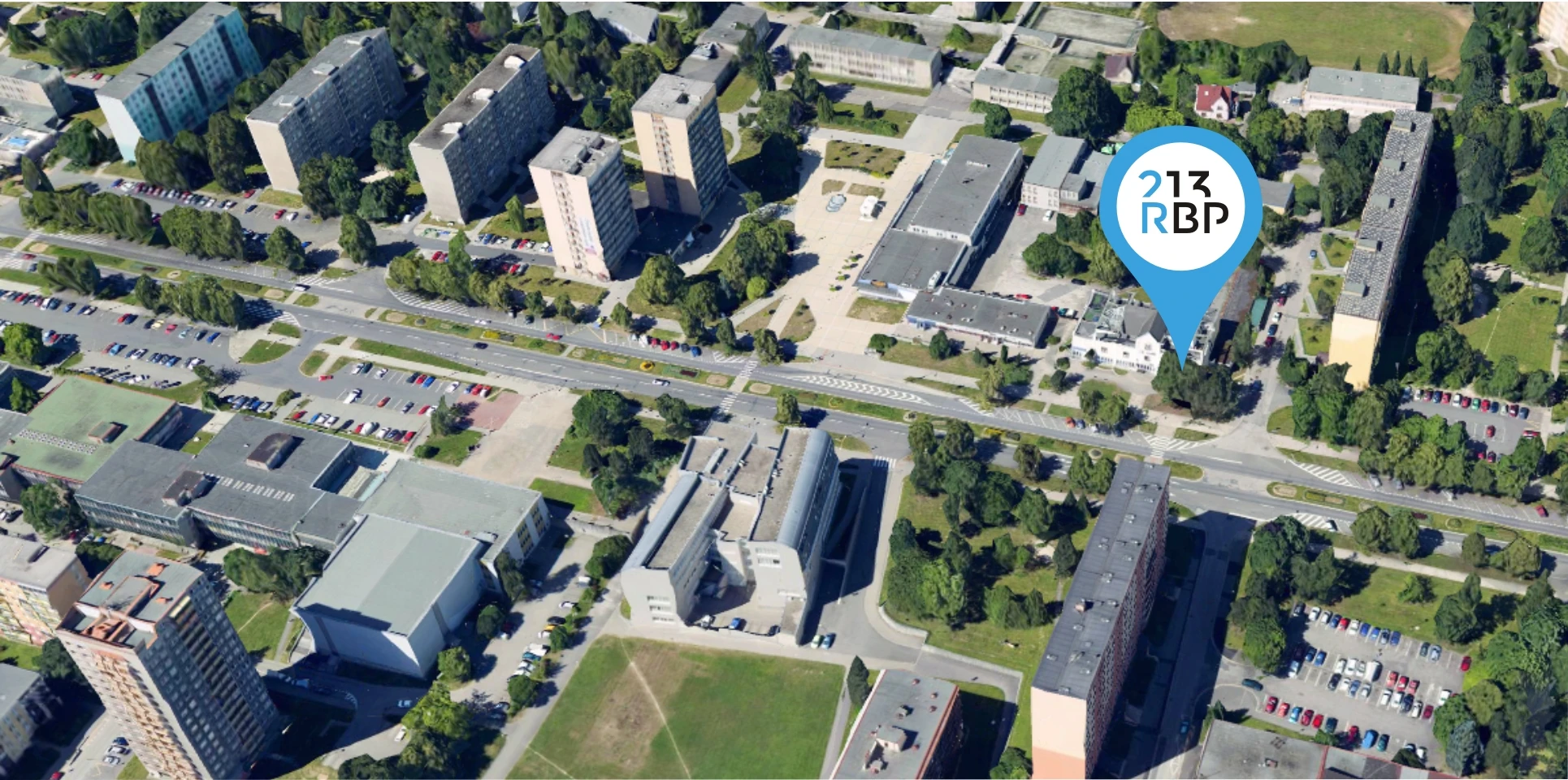 lokace pobočky v Havířově