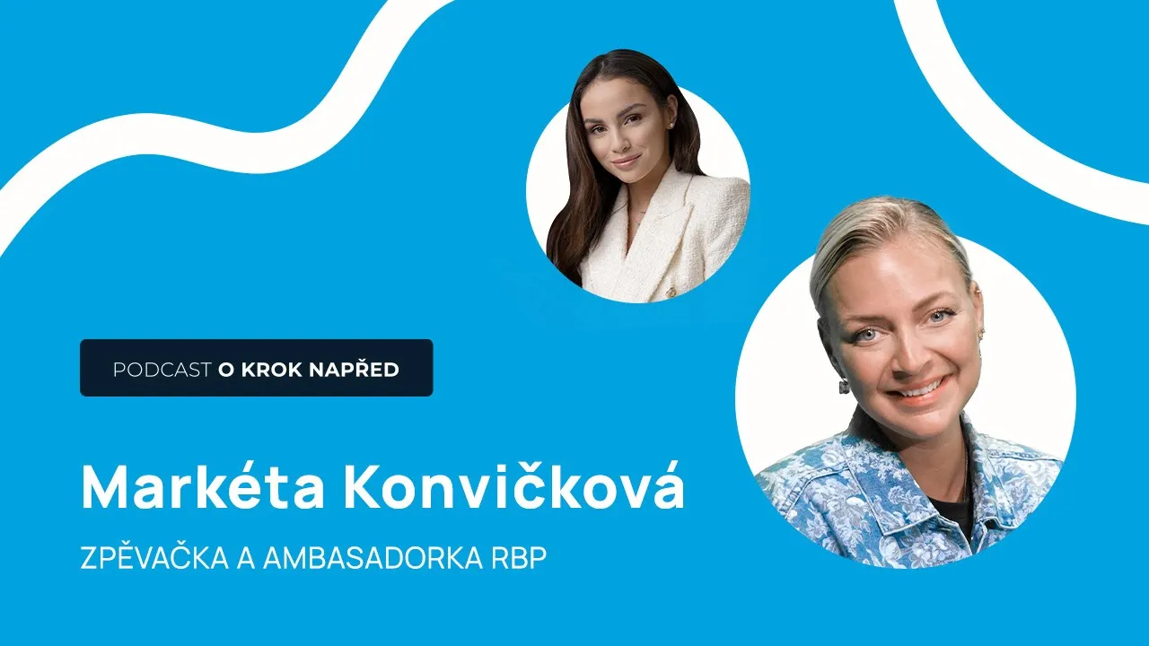 Podcast O krok napřed: Markéta Konvičková o zdraví i o životě